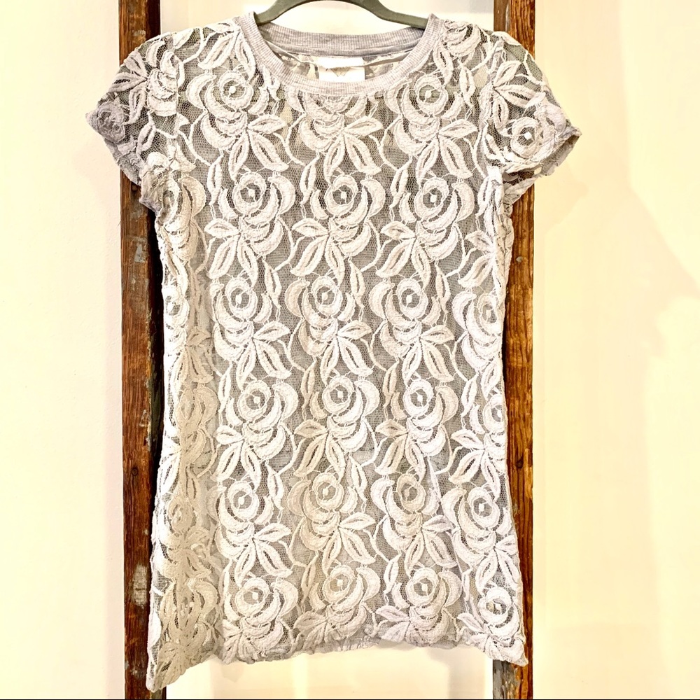 Anthropologie Lace Top